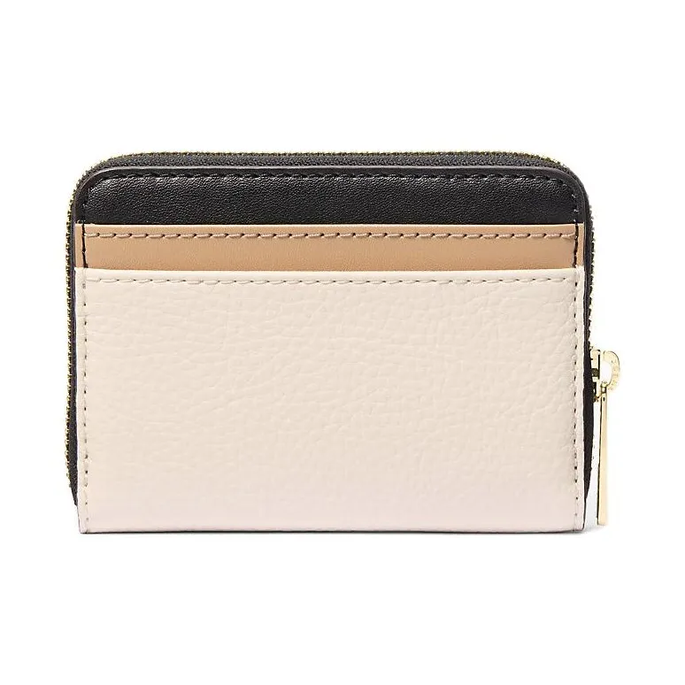 MICHAEL KORS Jet Set Travel Polyurethane Wallet Medium Size Women's Milk White-1