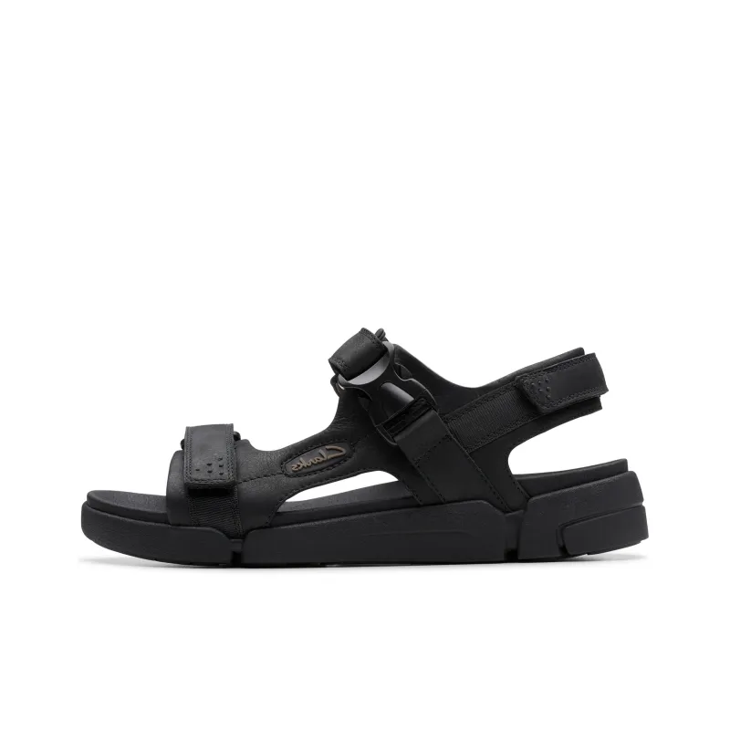 Clarks Beach Sandals Men's Black-0