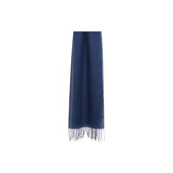 WEEKEND MaxMara Linen Knit Scarves Women's Blue