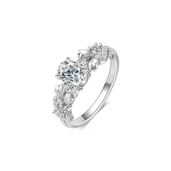 Right Hand Waiting S925 Silver Rings Women's