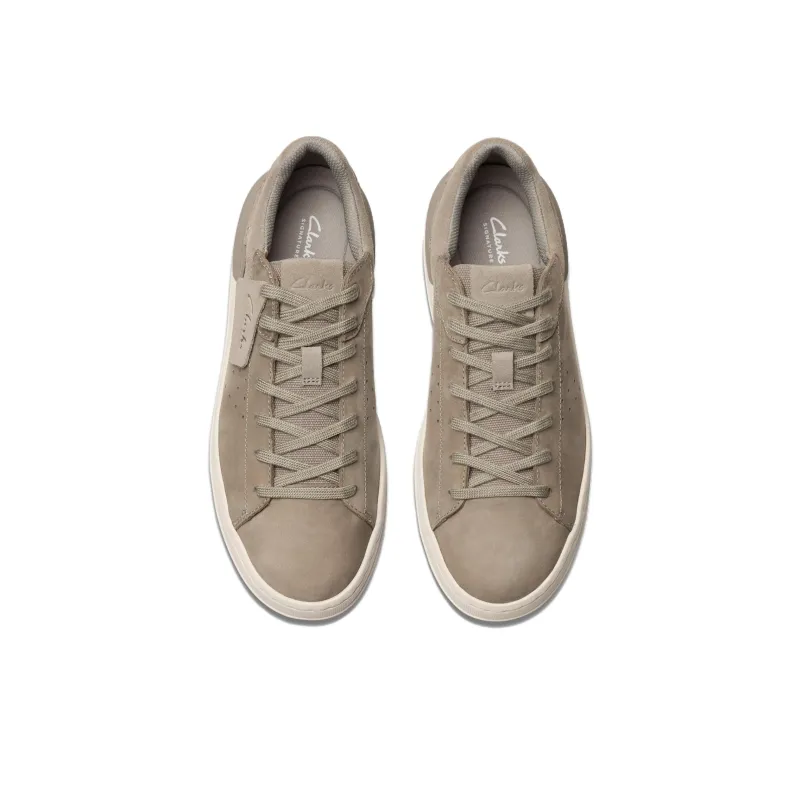 Clarks Courtlite 2 Run Low Top Skateboard Shoes Men's Gray-3