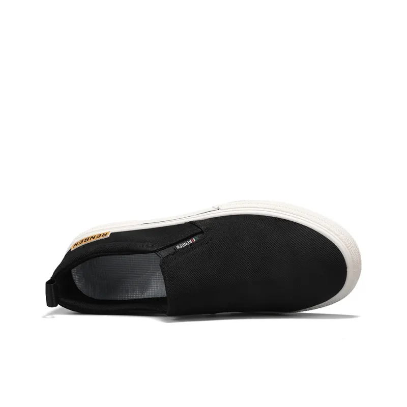 RENBEN Breathable And Lightweight Low Top Canvas Shoes Men's-4