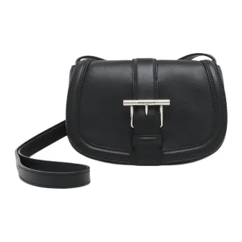 Alexander McQueen Cow Leather Crossbody Bag Mini Women's Black