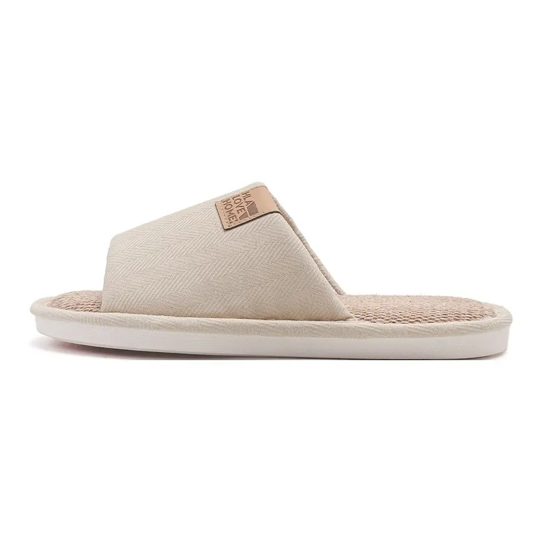 HLA All Season Soft Sole Home Slip Resistant Quiet Indoor Slippers Couple's-1
