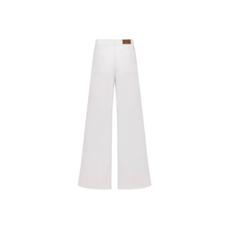 DIOR SS22 Casual Pants Women's White-1