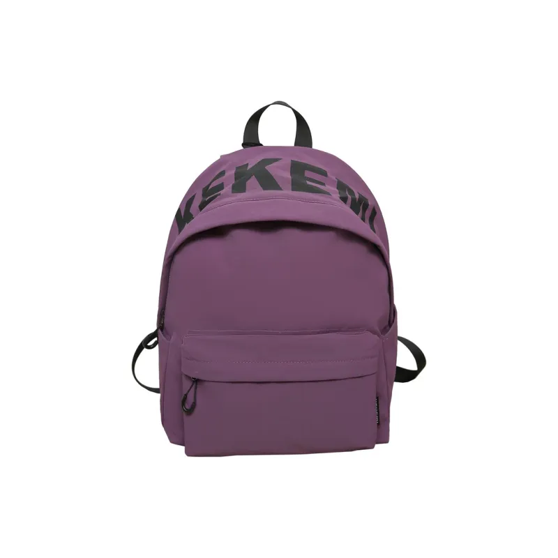 XIANGSU Nylon Backpack Unisex White/Black/Orange/Green/Purple-20