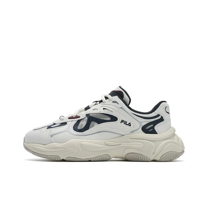 FILA MARS 4 Low Top Running Shoes Men's White Blue-0
