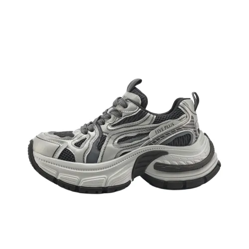 FIVE PLUS Anti Slip Wear Resistant Low Top Chunky Sneakers Women's