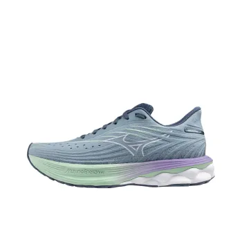 Mizuno WAVE SKYRISE 6 Abrasion Resistant Cushioning Low Top Running Shoes Women's Turquoise