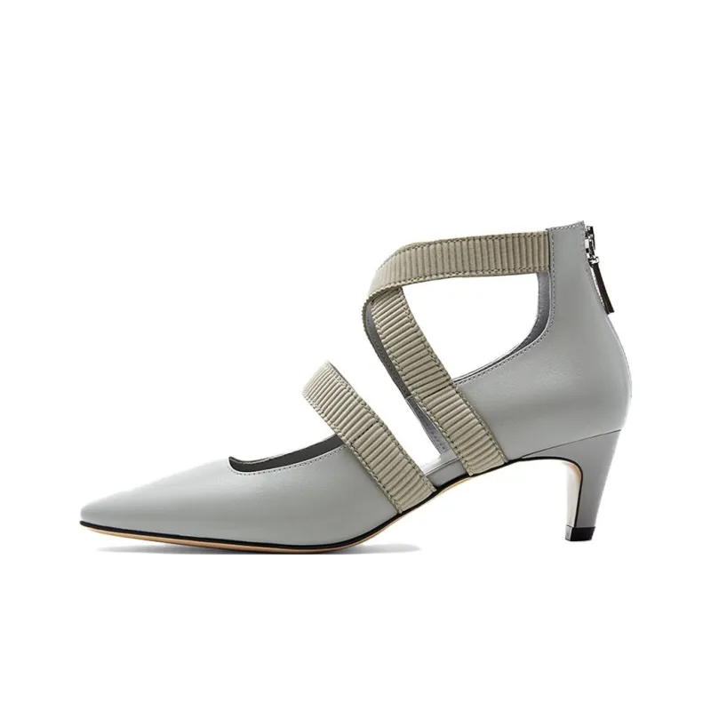 NINE WEST Irregular Heel High Heels 5cm Women's-6