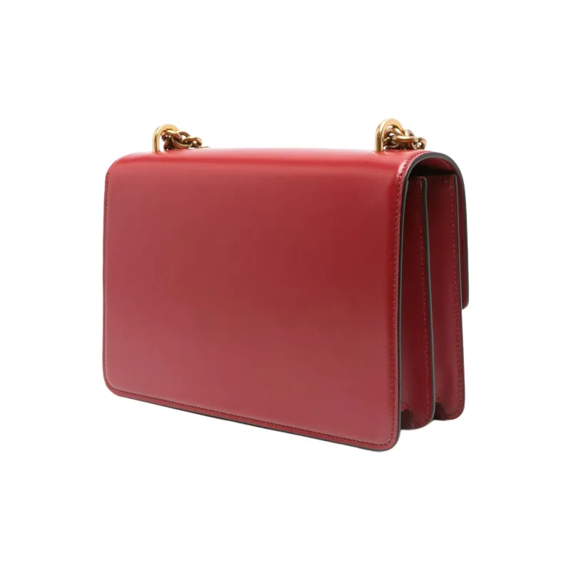 Valentino GARAVANI Calfskin Shoulder Bag Women's Red-1