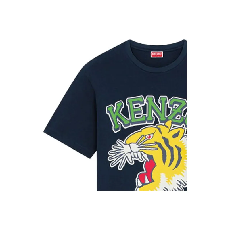 KENZO Tiger Varsity Relaxed T Shirt-3