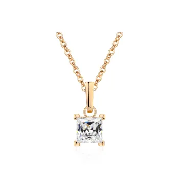 Right Hand Waiting S925 Silver Necklaces Women's