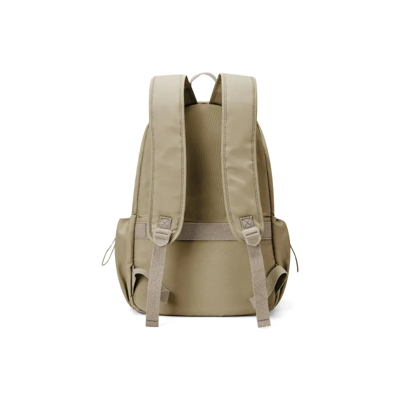 KEYSTREET Fabric Backpack Laptop Backpack Tubas Unisex Black/Ecru/Green/Blue/Burgundy-33
