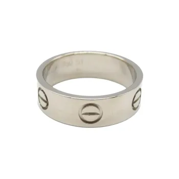 Cartier 2010s Pre owned 18kt White Gold Love Ring