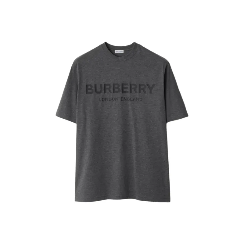 Burberry T Shirts Men Gray-0