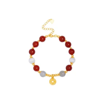 Golden Kite Agate Bracelets Women's
