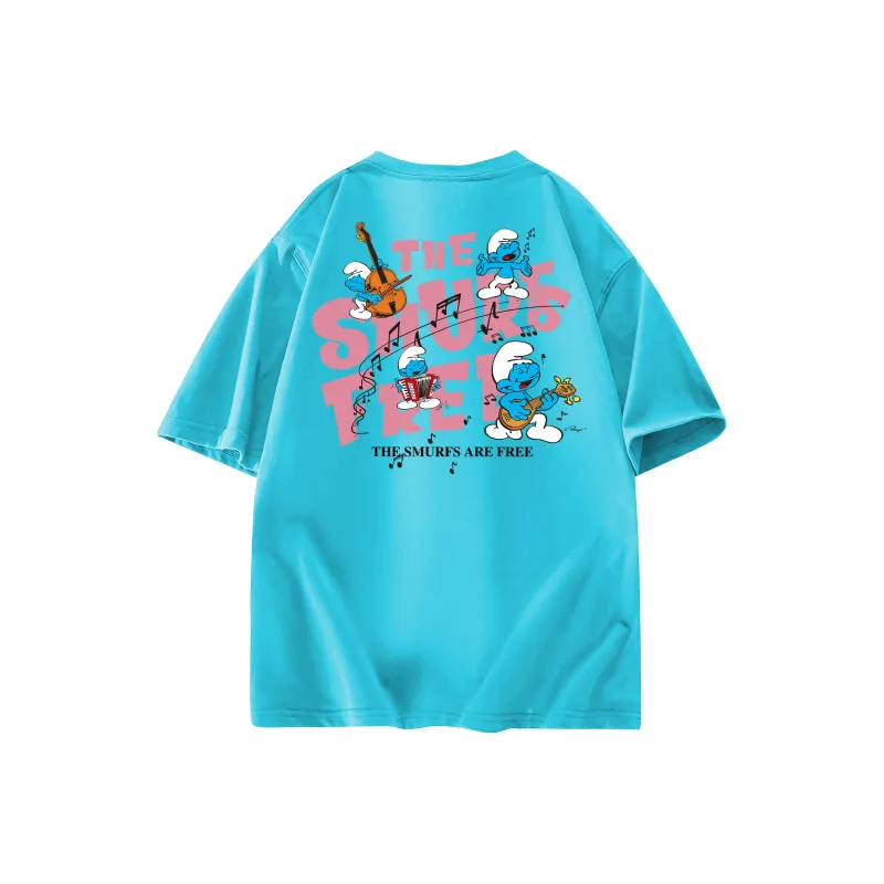 The Smurfs T Shirts Unisex-22