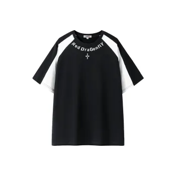 RED DRAGONFLY T Shirt Unisex Black & White