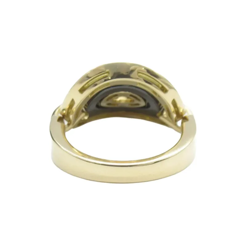 BVLGARI 18K Gold, Ceramic Rings Women's Gold-2