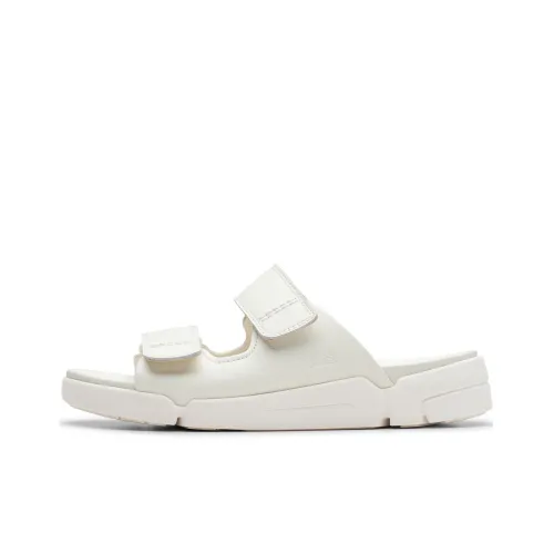Clarks Slide Slippers Women's White