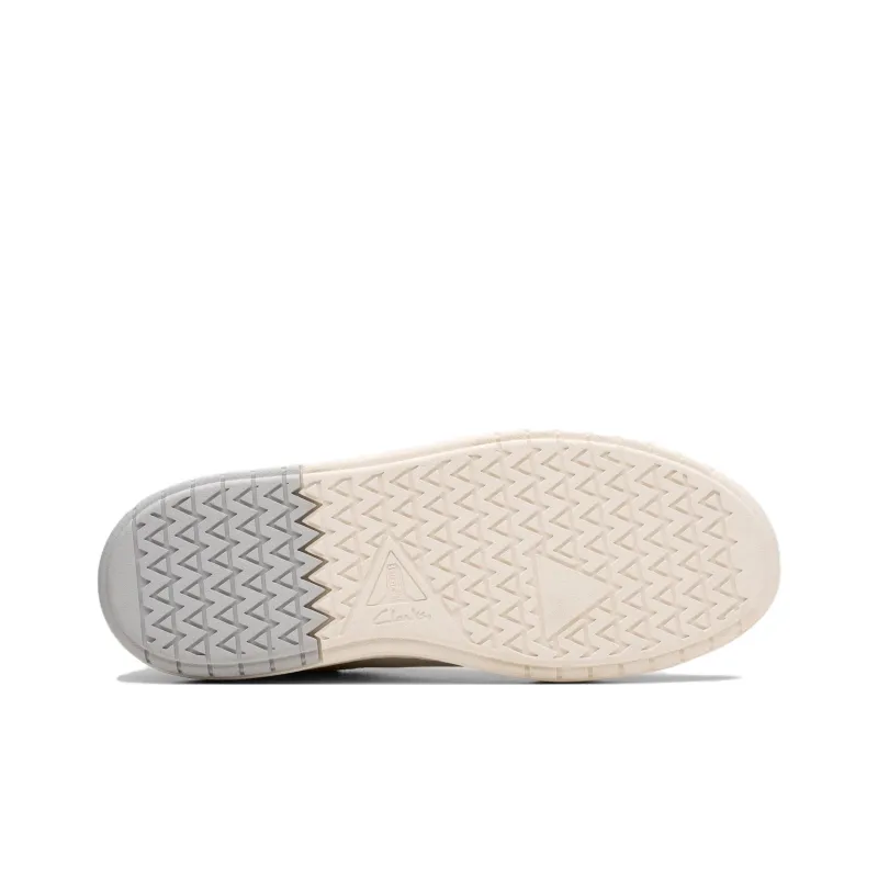 Clarks Courtlite 2 Run Low Top Skateboard Shoes Men's White-5