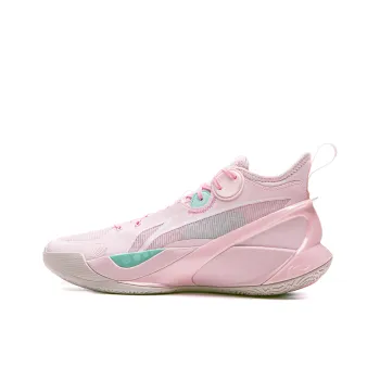 LINING SONIC 10 Basketball Shoes Men Mid Top Primrose Pink