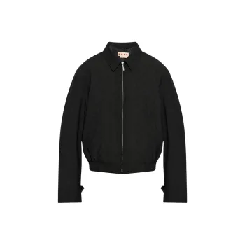 MARNI Virgin Wool Bomber Jacket
