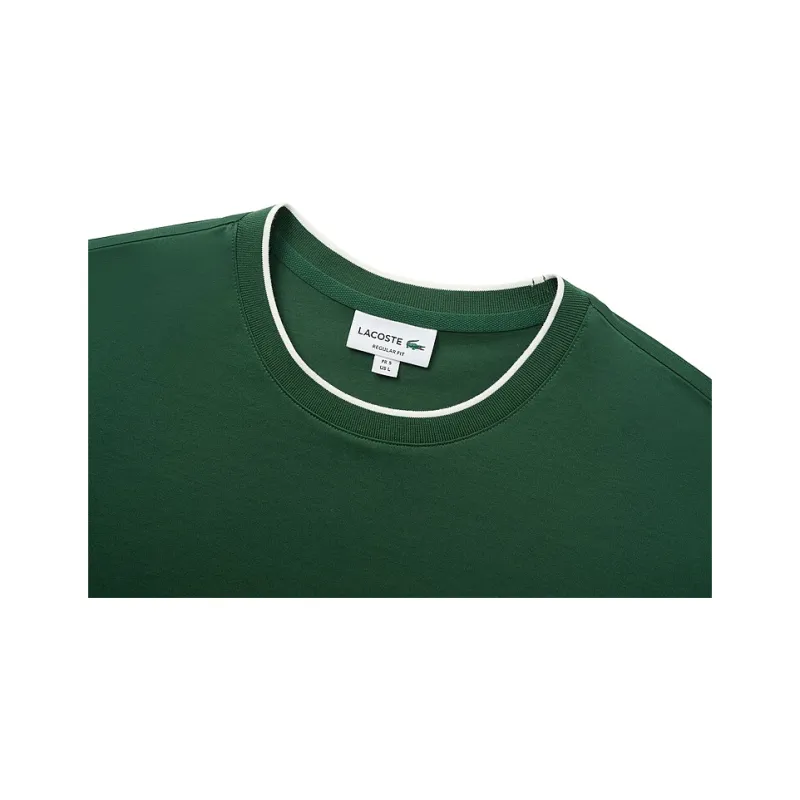 LACOSTE SS25 T-Shirt Men's Crocodile Green-6