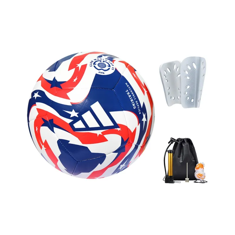 Adidas Size 5 Ball Soccer Unisex Blue Red-5