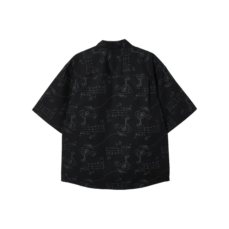 JACK JONES· x Jean Michel Basquiat Spring Summer Shirt Men's-7