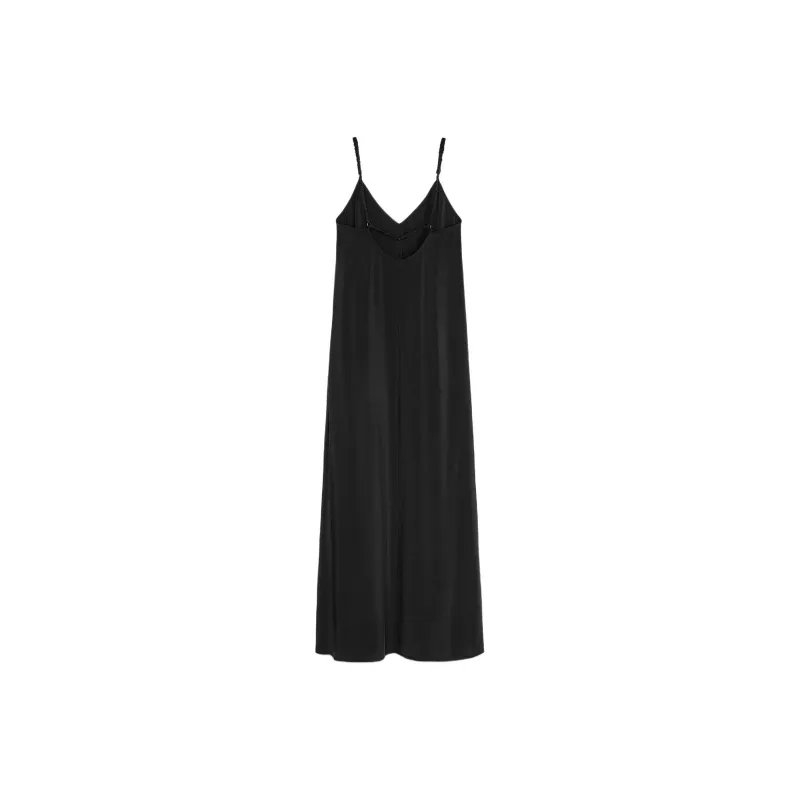 ZARA Slip Dresses Women's Black-1