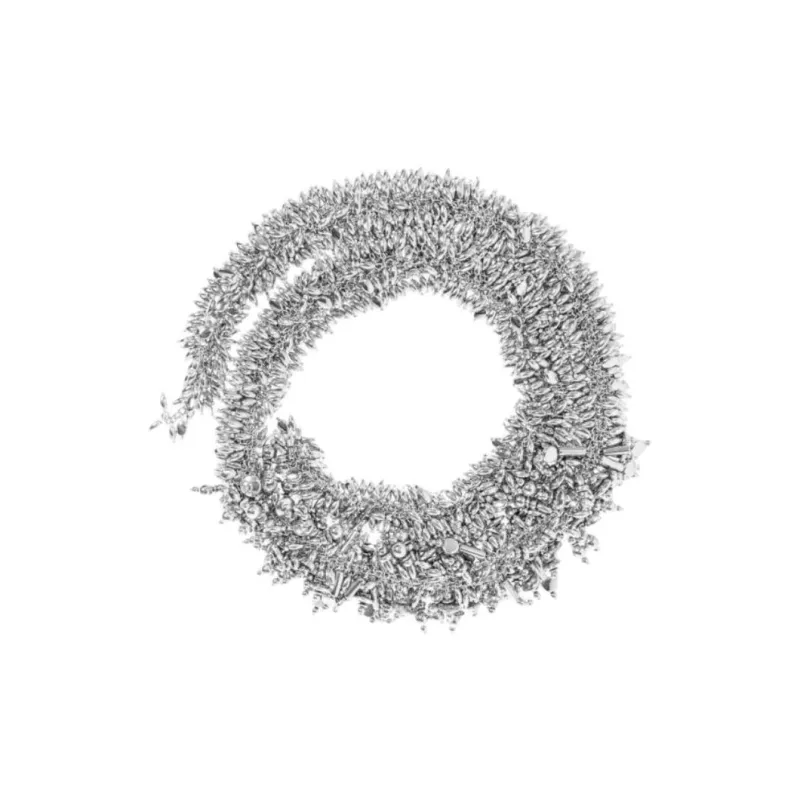 DRIES VAN NOTEN Embroidered scarf Necklace-3