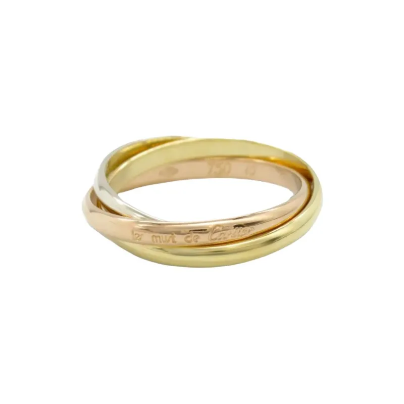 Cartier 2010s 18K Gold Trinity Ring-1