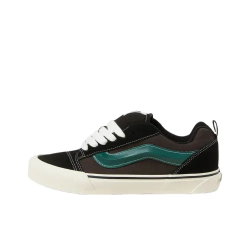 Vans Knu Skool Anti Slip Wear Resistant Low Top Skateboard Shoes Men's Black