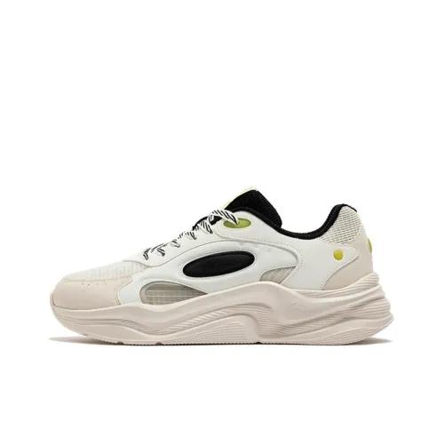 361° Cloud Comfort 5 Anti Slip Wear Resistant Low Top Casual Shoes Men's White Beige