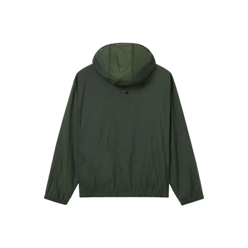 LACOSTE SS25 Jacket Men's Stone Black Green-1