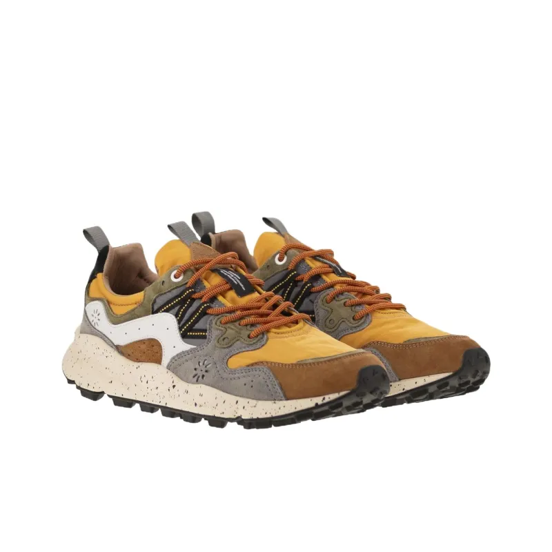 FLOWER MOUNTAIN Yamano 3 Low Top Casual Shoes Men's Brown-3