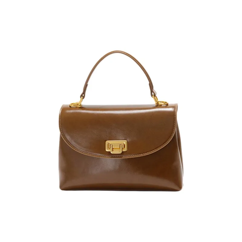 PAYOT Microfiber Synthetic Leather Handbag Regular Women's Burgundy/Coffee/Brown/Black-5