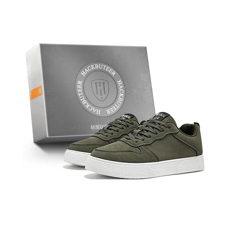 HACKBUTEER Low Top Skateboard Shoes Men's Box Included-12