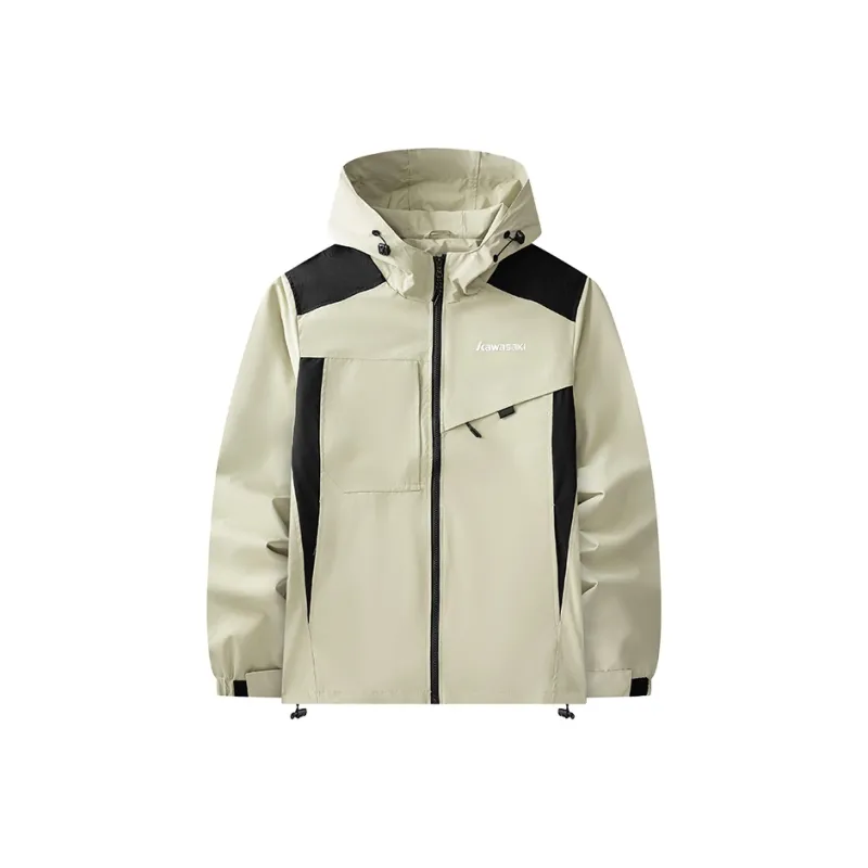 Kawasaki Waterproof And Windproof Windbreaker Jacket Unisex-24