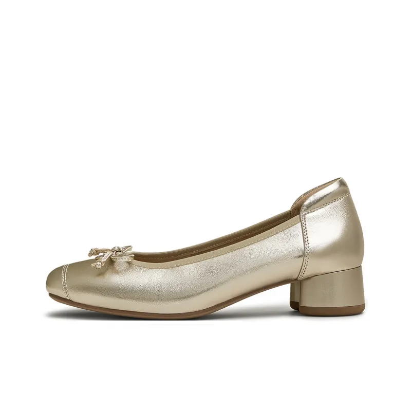 PT'SON Chunky Heel High Heels Women's-5