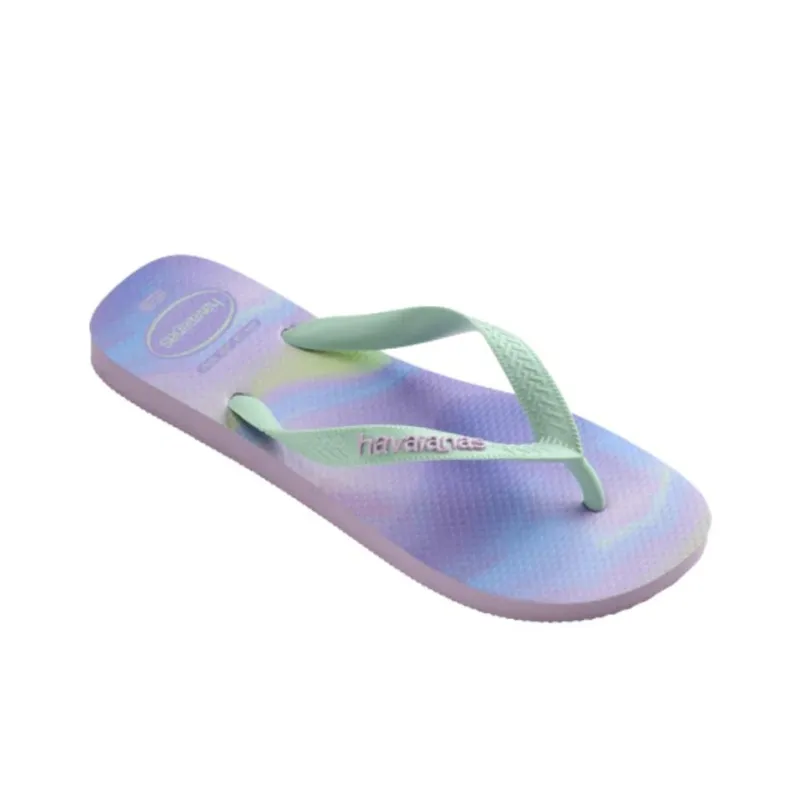 Havaianas Top Fashion Abrasion Resistant Flip Flops Women's Purple-2
