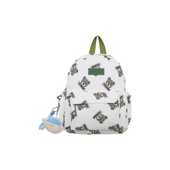 URBAN FOREST Nylon Backpack Unisex Green/Khaki/Pink/Black