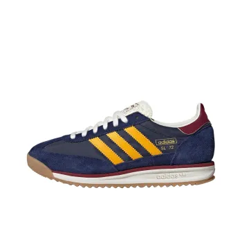 Adidas Originals SL 72 Anti Slip Wear Resistant Low Top Casual Shoes Unisex Dark Blue