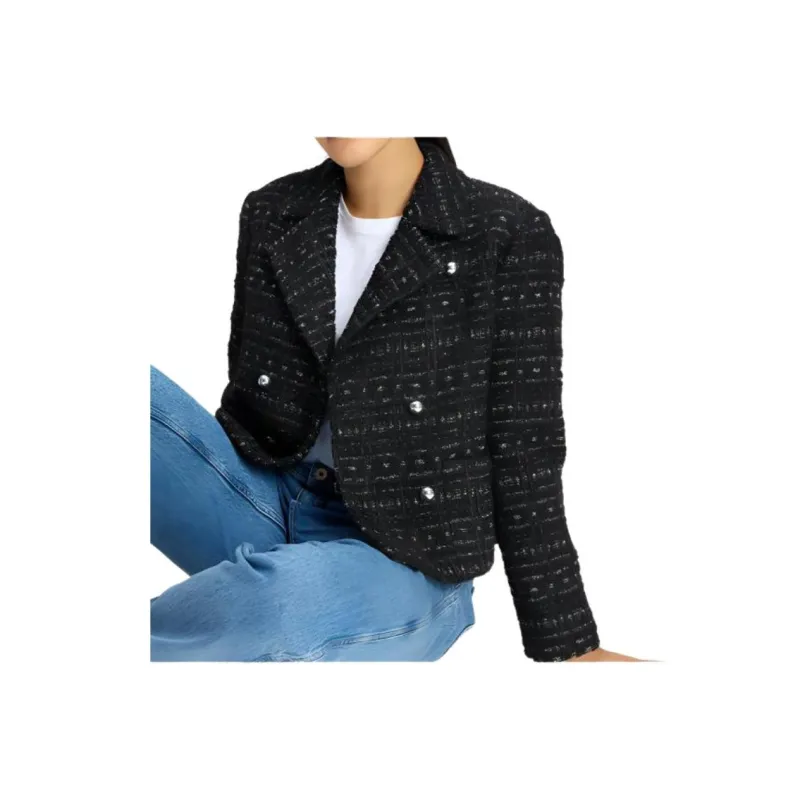 Kate Spade FW24 Jackets Coats Women's Black-4