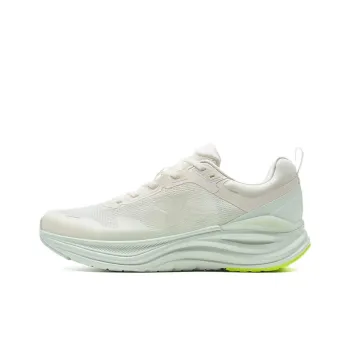 XTEP Cloud Walk 1.0 Coverage Slip Resistant Low Top Casual Running Shoes Women's White Green