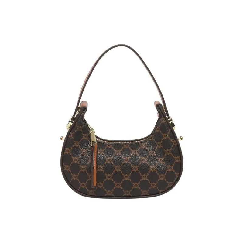 Yalu PU Handbag Women's Black/Coffee/White/Brown-22