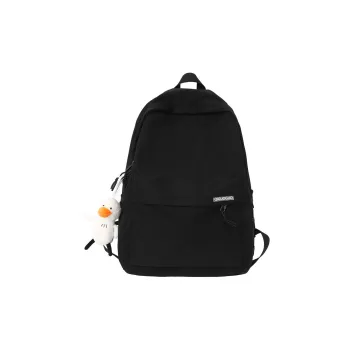 LEXI Nylon Backpack Unisex White/Black