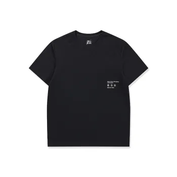 Erke T Shirts Men Jet Black